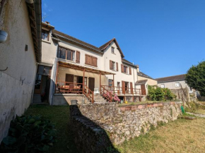 Grande maison de campagne avec jardin et cheminée près d'une plage - FR-1-591-634